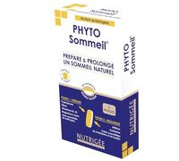NUTRIGÉE - Phyto Sommeil - Prépare & Prolonge Un Sommeil Naturel - Prépare La Nuit, Facilite L'Endormissement, Réduit La Fatigue - 60 Comprimés - Programme de 30 à 60 Jours - Fabriqué en France
