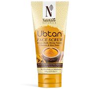 Nutriglow Natural’S Ubtan Face & Body Scrub with Besan, Moong Powder for Tan Removal, 100G
