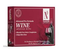 Nutriglow Natural's Advanced Pro Formula Wine Facial Cleanup Kit for Glowing Skin |Blemish Free, Fairer Complexion| 10 gm Each