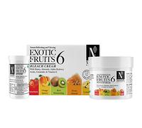 Nutriglow Naturals Exotic Fruit Bleach Cream with Honey, Almond for Men & Women, 43G