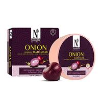 Nutriglow Natural's Onion Hair Mask Deep Conditioner Treatment for Dry Damaged Frizzy Hair, Stimulates Growth, Shiny Manageable Hair Instantly, Sulphate Free, 200 Gm