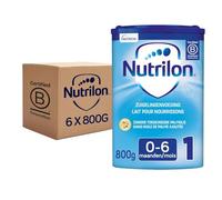 NUTRILON 1 - Lait de croissance pour les bébés de 0 à 6 mois - Formule nutritive avec des nutriments essentiels - 6 x 800g