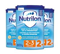 NUTRILON 2+ - Lait de Croissance pour Tout-Petits à partir de 2 Ans - Formule Nutritive avec Nutriments Essentiels - 3 x 800g