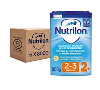 NUTRILON 2+ - Lait de Croissance pour Tout-Petits dès 2 Ans - Formule Nutritive avec Nutriments Essentiels - 6 x 800g