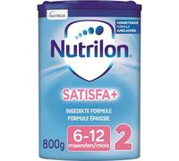 NUTRILON 2 - Satisfa+ - Lait de croissance pour bébés de 6 à 12 mois - Formule nutritive avec des nutriments essentiels - 1 x 800g