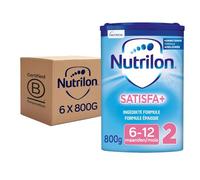 NUTRILON Satisfa+ 2 - Lait de suite épaissi - Bébé 6-12 mois lait en poudre - 6 x 800g