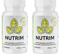 Nutrim SET 2 x 60 gélules végétaliennes au varech noué, au gingembre, au thé vert, au café vert et à la cardamome