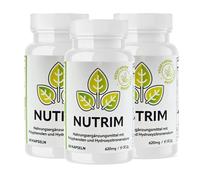 NUTRIM SET 3 x 60 gélules végétaliennes au varech noué, au gingembre, au thé vert, au café vert et à la cardamome