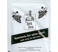 Nutriments pour Levures de vin 10g pour 25L de Moût + Copeaux de Chêne Français Toast Moyen 20g, Levure de Nutriments, Nutriments de Brassage