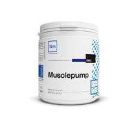 Nutrimuscle Pré-workout Musclepump 300 g Framboise Bleue | Pré-Workout mix BCAA, Arginine, Citrulline, Beta-Alanine - Congestion Musculaire - Booster Puissant - Musculation - Sport