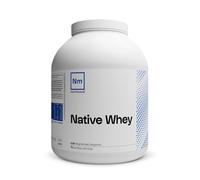 Nutrimuscle Whey Native 2.25 kg Nature - Protéine Whey jusqu'à 80% de protéines par dose - 28,6 g de Protéines par does - Lait français - Musculation et Fitness - Prise de Muscle