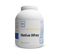Nutrimuscle Whey Native 2.25 kg Vanille - Protéine Whey jusqu'à 80% de protéines par dose - 28,6 g de Protéines par does - Lait français - Musculation et Fitness - Prise de Muscle