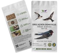 Nutrinsect - Grilli lyophilisés - Aliment naturel idéal pour les oiseaux insectivores tels que les hirondelles, les rondons, les arnaques à base de Grilli lyophilisés, Pack de 500 ml