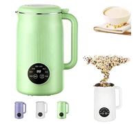 Nutripour - The 8-In-1 Multifunction Nut Milk, Automatic Plant-Based Milk Blender for Oat/Soy/Nuts, Self-Cleaning & Keep Warm, 40 oz Homemade Juice Maker (Green)