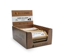 Nutripure Barre Collagène Peptan® - Snack Sain et Gourmand avec Amandes, Noix de Cajou et Pépites de Chocolat- 10g de Collagène, 170 kcal - Pour les sportifs et Personnes Actives (20 barres)