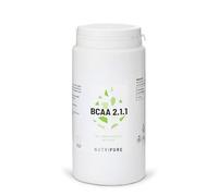 Nutripure | BCAA 2.1.1 Vegan 100% Pure | Origine Naturelle & Végétale | Acides Aminés Essentiels Idéals pour la Musculation et l'Endurance Pendant l'Effort | 180 gélules | Fabriqué in France