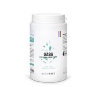 Nutripure GABA 750 mg - Acide Gamma-Aminobutyrique Vegan - Complément Alimentaire Relaxation & Sommeil - Formule Mono-Ingrédient Sans Additif - 90 Gélules Végétales - Cure 3 Mois - Fabriqué en France