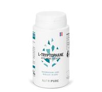 Nutripure - L-Tryptophane 220 mg - Sommeil & Sérénité - 90 Gélules | Acide Aminé Essentiel - Précurseur Sérotonine & Mélatonine - Issu de Biofermentation - Vegan - 3 Mois - Made in France