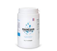 Nutripure | Magnésium Bisglycinate + Vitamine B6 & Taurine | Forme Chélatée, Haute Absorption | Anti-Fatigue & Stress | Sans Effet Laxatif | 100% Vegan | 180 Gélules | 3 Mois | Made in France
