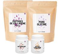 Nutripure | Pack Mobilité et Articulations | Peptan | Glycine | Curcumine | Arthropure | Des compléments contre le vieillissement du collagène et du cartilage