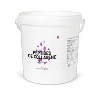 Nutripure | Peptides de Collagène Peptan | Acides Aminés, Types 1 | Protège Os et Articulations, Hydratation de la Peau | Arôme Neutre | Seau de 4 kg | 13 Mois | Made in France