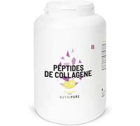 Nutripure - Peptides De Collagène Peptan - Saveur Citron - Mega Pot De 1.2 Kg
