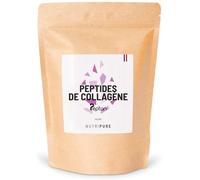 Nutripure | Peptides de Collagène Peptan® Type 1 & 3 | Hydrolysés 90% Protéines | Os & Articulations | Peau, Cheveux & Ongles | Goût Neutre | Sachet de 310 g | 1 Mois | Made in France