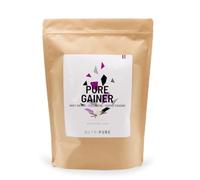 Nutripure - Pure Gainer - Prise de Masse Sèche - Goût Vanille - 1,2 kg | Développement Musculaire - Whey Native, Collagène & Farine d'Avoine - 27g Protéines, 36g Glucides - 15 Doses - Made in France