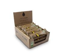 Nutripure - Raw Barre Bio 21g Protéines - Coco Vanille - 20 Barres x 40g | Encas Sain Pre ou Post Effort - Snack Sport & Quotidien - 0% Sucres Ajoutés, Sans Conservateurs - Vegan - Made in France