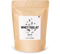 NUTRIPURE - WHEY ISOLAT NATIVE EN POUDRE - 94% DE PROTEINES - 750 G / 25 DOSES