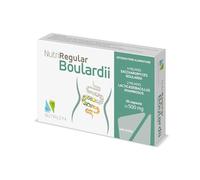 NutriRegular Boulardii, 30 Capsules - Probiotique amélioration des fonctions intestinales - Avec Saccharomyces boulardii et Lactobacillus rhamnosus
