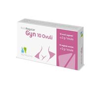 NutriRegular Gyn Ovules Vaginaux Acide Hyaluronique contre la Sécheresse Vaginale 10 Ovules avec Acide Borique, Acide Lactique et Huile d'Arbre à Thé