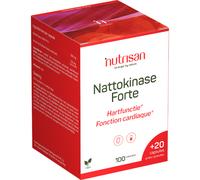 Nutrisan Nattokinase Forte 100mg Fonction Cardiaque 100 + 20 Capsules