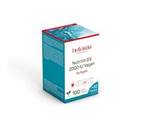 Nutrisan NutriVit D3 2000UI Végan 100 + 20 Gélules Gratuites