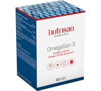 Nutrisan OmegaSan 3 Huile De Poisson Complément Alimentaire 60 Softgels
