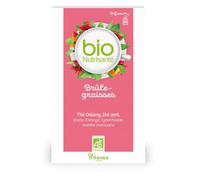NUTRISANTE Infusion Brûle-Graisses Bio Thé Vert Oolong Orange Cynorrhodon Menthe 20 Sachets - Lot de 3