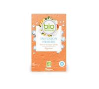 Nutrisanté Bio Infusion Froide Saveur Mangue-Pêche Digestion Thé Instantané 20 pc(s)