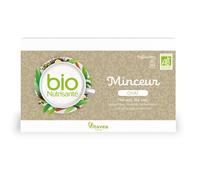 NUTRISANTE Infusion Minceur Chaï Cannelle Gingembre Bio - 20 sachets, 56 g - Thé vert et épices orientales - Lot de 3