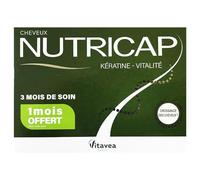 Nutrisanté Nutricap Kératine/Vitalité Multi-Vitamines/Minéraux 90 Capsules