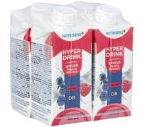 Nutrisens Hyperdrink DB Saveur Fruits Rouges 4x200ml