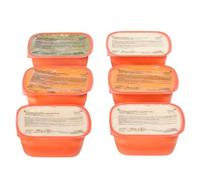 NUTRISENS - Plats Mixés Frais Végétariens, 6 x 300g, Dysphagie & Post-Opératoire, Sans Poisson,Texture Lisse Homogène, Riche en Protéines Végétales, Repas Équilibré