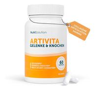 NutriSolution Artivita Soutien Articulaire - Formule Avancée au Collagène Marin, Acide Hyaluronique & Curcuma pour Articulations, Protection du Cartilage & Confort - 60 Gélules