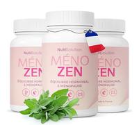 NutriSolution Méno Zen - Complément Naturel Équilibre Hormonal pour la Ménopause - Réduit Bouffées de Chaleur, Sautes d'Humeur & Soutient la Gestion du Poids - 63 Gélules - Fabriqué en France (3)