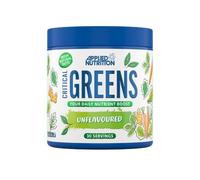 Applied Nutrition Critical Greens - Poudre de Super-Aliments Verts - Poudre de Légumes Verts - Superaliments en Poudre - Végan, Riche en Nutriments (150 g - 30 Portions) (Unflavoured)