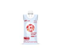 Nutrition protéinée shake de lactosérum fraise QNT Tetra Blanc 330 ml