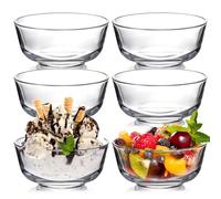 NUTRIUPS Lot de 6 bols en verre (300 ml)