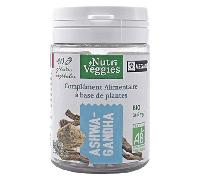 Nutriveggies Complément Alimentaire Ashwaganda Bio Récupération 40 gélules