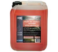 NUTRIVET - Aliment Complémentaire - Chiens & Chats - Huile de Saumon - Riche en Omegas 3 et 6 - Bidon 5L