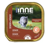 NUTRIVET - INNE Chat - TERRINE - Chat Sénior - Saumon - 100g (Lot de 6)