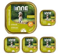 NUTRIVET - INNE Chat - TERRINE - Chat Stérilisé - Poulet - 100g (Lot de 5)